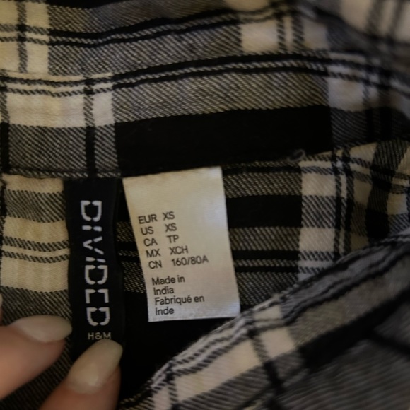 Plaid crop top - Picture 2 of 2